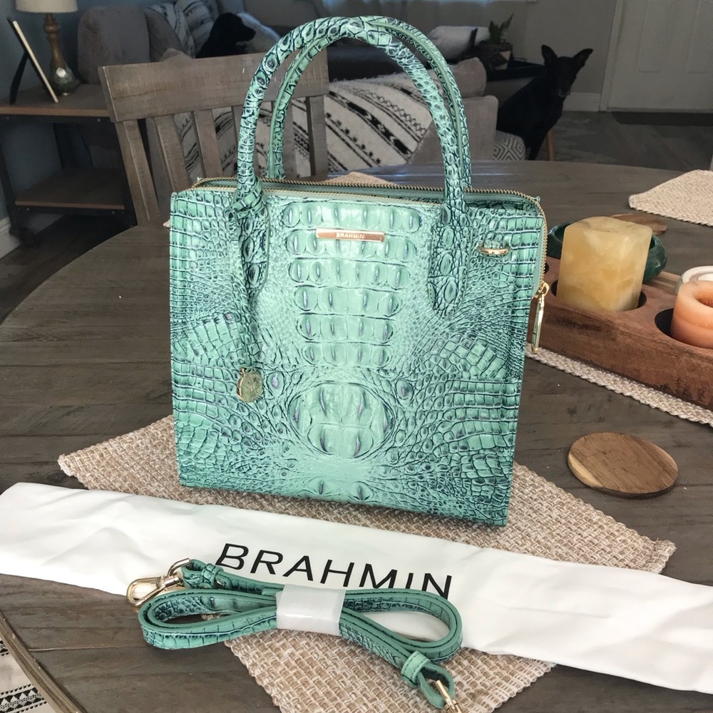 Brahmin Small Caroline in Biscay 🩵💚